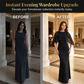 🌸 50% OFF NOW! 🌸Elegant Cape Mermaid Maxi Dress