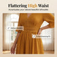 Women's V-Neck Ruffle Dress