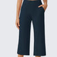 📢📢40% OFF !! ⏰ Women's Casual Wide Leg Cropped Pants – Side Pockets, Breathable, Versatile 🌿