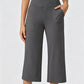 📢📢40% OFF !! ⏰ Women's Casual Wide Leg Cropped Pants – Side Pockets, Breathable, Versatile 🌿