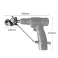 📢📢50% OFF !! ⏰Electric Drill Metal Plate Cutter