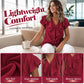 Elegant Ruffle V-Neck Blouse