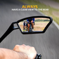 💥360° Rotatable Bicycle Rearview Mirror – Shock-Absorbing Arm, Weather-Resistant, Universal Mount 🛡️