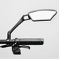 💥360° Rotatable Bicycle Rearview Mirror – Shock-Absorbing Arm, Weather-Resistant, Universal Mount 🛡️