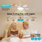 Socket Fan Light With Remote