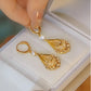 💎 LIMITED-TIME 50% OFF! ✨ Women's Gold-Plated Teardrop Earrings