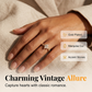 Elegant Marquise Cut Rhinestone Ring