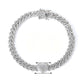 Sparkly Rhinestone Butterfly Anklet Bracelet