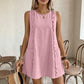 Women's Elegant Sleeveless Ruffle Dress