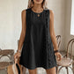 Women's Elegant Sleeveless Ruffle Dress
