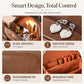 📢📢40% OFF !! ⏰Large Capacity PU Leather Makeup Bag