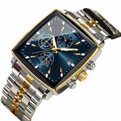 ⏳ Limited time 40% off! 💥Men's Classic Square Dial Quartz Watch