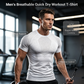 Men's Breathable Quick Dry Workout T-Shirt