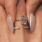 Minimalist Emerald-Cut Stone Ring