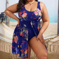 👕 LIMITED-TIME 50% OFF! ✨Women's Floral Print One Piece Swim Dress