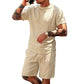 Men's Casual Lightweight T-Shirt & Shorts Set