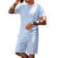 Men's Casual Lightweight T-Shirt & Shorts Set