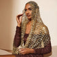 Women's Hollow-Out Sequin Tassel Headscarf