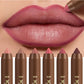 💄 Long-Lasting Matte Lip Crayon for Women – 2-in-1 Liner & Lipstick – Hydrating, Non-Drying & Precision Triangular Tip – 6 Colors ✨