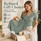 🎉 LIMITED TIME 50% OFF! 👚 Lace V-Neck Slim Top – Desk-to-Dinner Polish ✨