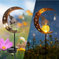 📢📢40% OFF !! ⏰Solar Fairy Moon Garden Stake Light