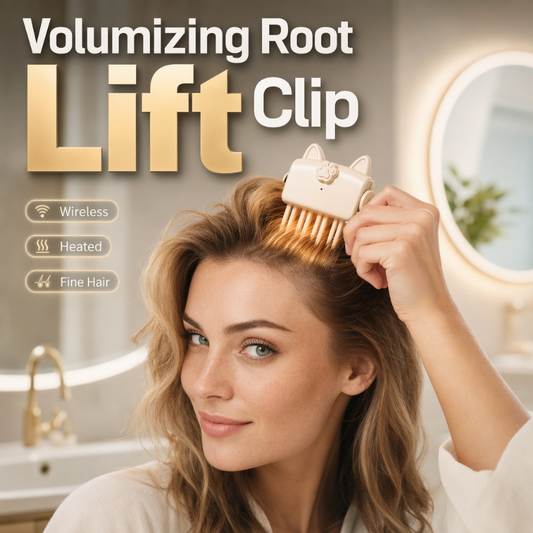✨🎉48K+ Sold 💕 The Hair Confidence Booster ✨ Wireless Heated Root Lift Clip For Flat, Fine Hair — Devareon®