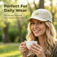 🔥 Pro-Favorite Short Brim Soft Top Baseball Cap – Cotton Blend – Breathable 🧢