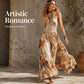🎉 2026 Sale — Over 24,000 Sold! 💞 Women Halter Neck Boho Maxi Dress