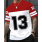 🔥 Pro-Favorite Men's Printed Short-Sleeve Sports T-Shirt – Premium Blend – Breathable 🏃