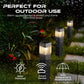 ❄️ LIMITED-TIME 50% OFF! Solar Garden Lights Outdoor Waterproof, Solar-Powered De-Icing Light for Winter Yard