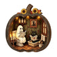 🎉 LIMITED TIME 50% OFF! 🎃 Halloween Wooden Pumpkin Tabletop Decor – Double-Layer Wood Construction with Festive Charm 🍂