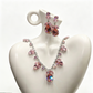 📢📢50% OFF !!⏰Elegant Tulip Necklace and Earrings Set