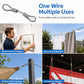 🔧 2026 Sale — Over 61,200 Sold! 🔩 Vertical Wire Rope Clamp