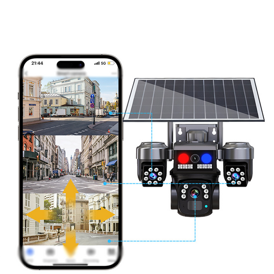 Solar Powered Wireless Security Camera