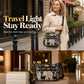 Women Elegant Nylon Travel Messenger Bag