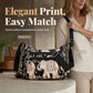 Women Elegant Nylon Travel Messenger Bag