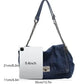 📢 LIMITED TIME 50% OFF! ⏰ Retro Large Capacity Chain Strap Shoulder Bag – Vintage Denim Design with Spacious Main Compartment 👜