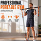 🔥Limited Time 50% Off！💪Essential for fitness enthusiasts！🧘🏻‍♀️Do Pilates training at home！🏋️‍♀️Portable Pilates Bar Kit with 6 Resistance Bands