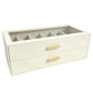 📢📢50% OFF !! ⏰2-Tier Sunglasses Organizer Box with Transparent Glass Top Display
