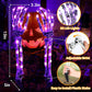 Halloween Garden Decor Skeleton Hands & Skull LED Floor Lamp Set