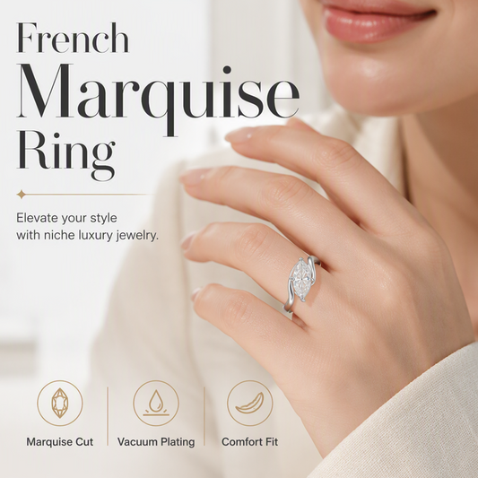 2026 Sale — Over 33 900 Sold!💎 Radiant Marquise Ring