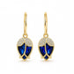 🌹 2026 Sale — Over 22 100 Sold!💎 Elegant Rosebud C‑Shaped Hoop Earrings