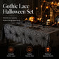 📢📢50% OFF !! ⏰Spooky Halloween Patterns Tablecloth and Placemats Set