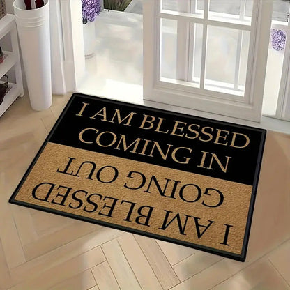 📢📢40% OFF !! ⏰Funny Text Print Welcome Doormat