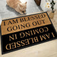 📢📢40% OFF !! ⏰Funny Text Print Welcome Doormat