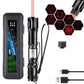Portable Rechargeable Red & Green Laser Flashlight