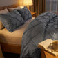 🎉 2026 Sale — Over 22,900 Sold!🛏️ 3‑Piece Pintuck Pleated Duvet Cover & Pillowcases Set