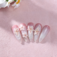 🎉 LIMITED TIME 50% OFF! 💅 5D Floral Nail Stickers – Raised Lily & Daisy Details, Spring Palette & Easy Peel-and-Apply ✨