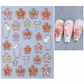 🎉 LIMITED TIME 50% OFF! 💅 5D Floral Nail Stickers – Raised Lily & Daisy Details, Spring Palette & Easy Peel-and-Apply ✨