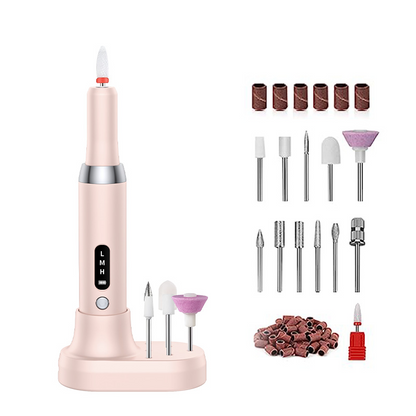 Cordless Electric Nail Drill Machine with Charging Base